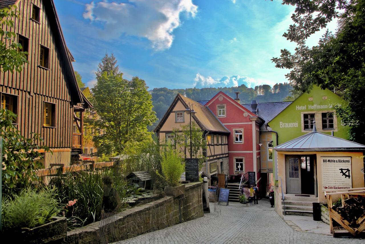 Bio-Hotel Zur Muehle Бад-Шандау Экстерьер фото